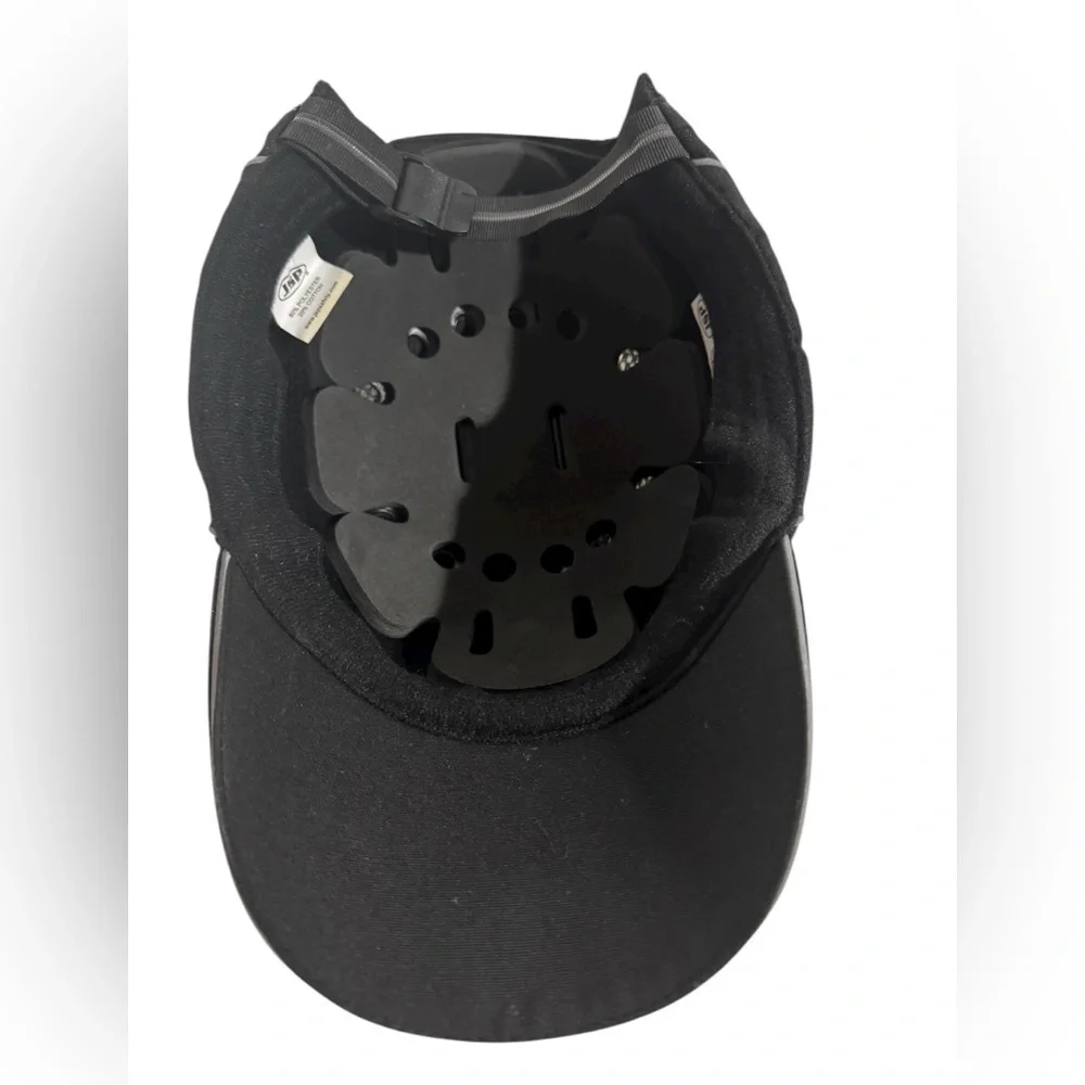 JSP HardCap Bump Cap A1+ Long Brim - Black Size 53-63cm